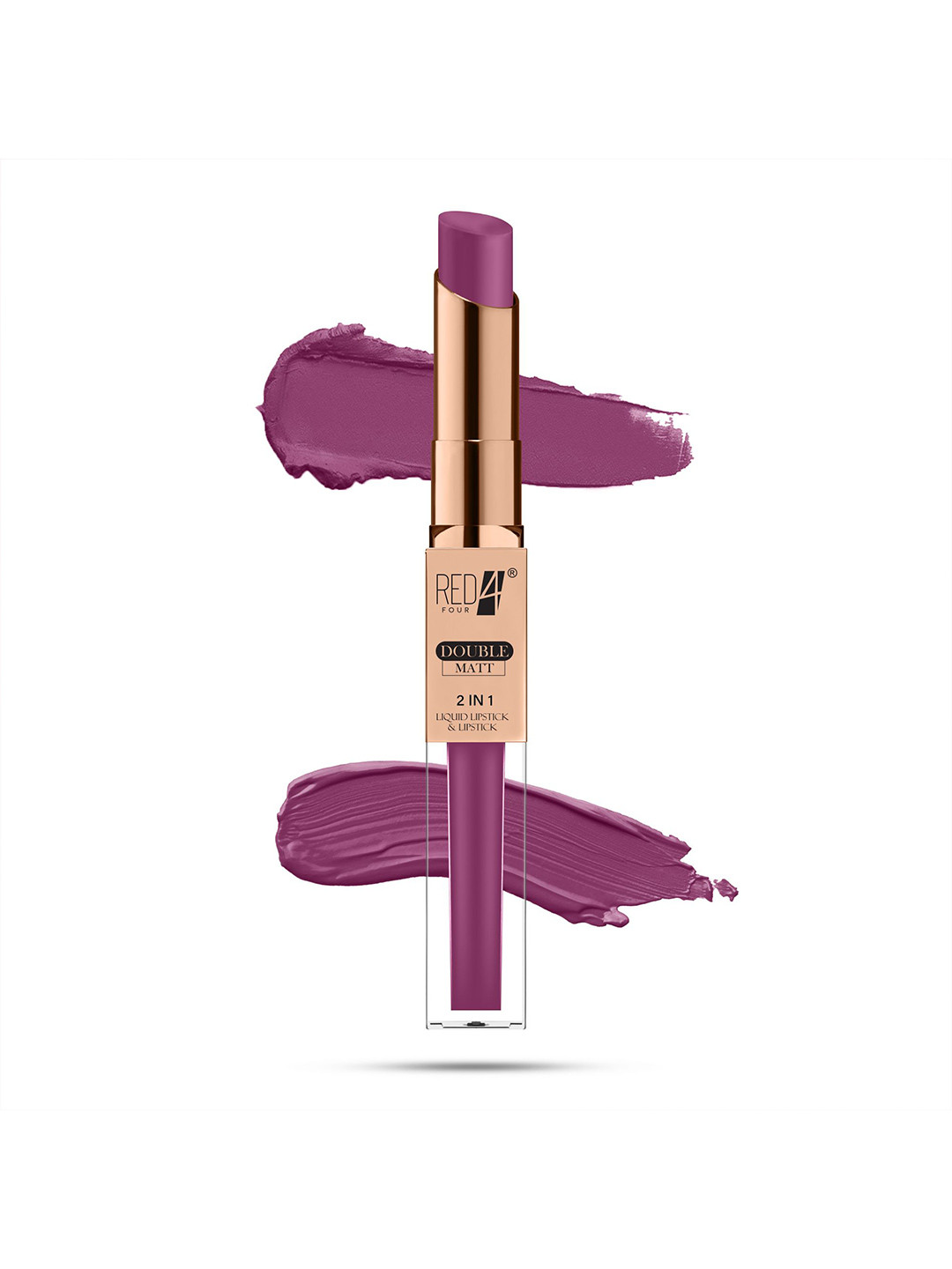 RED 4 Long Lasting Matte Liquid Lipstick - 8 g - Shade - 137