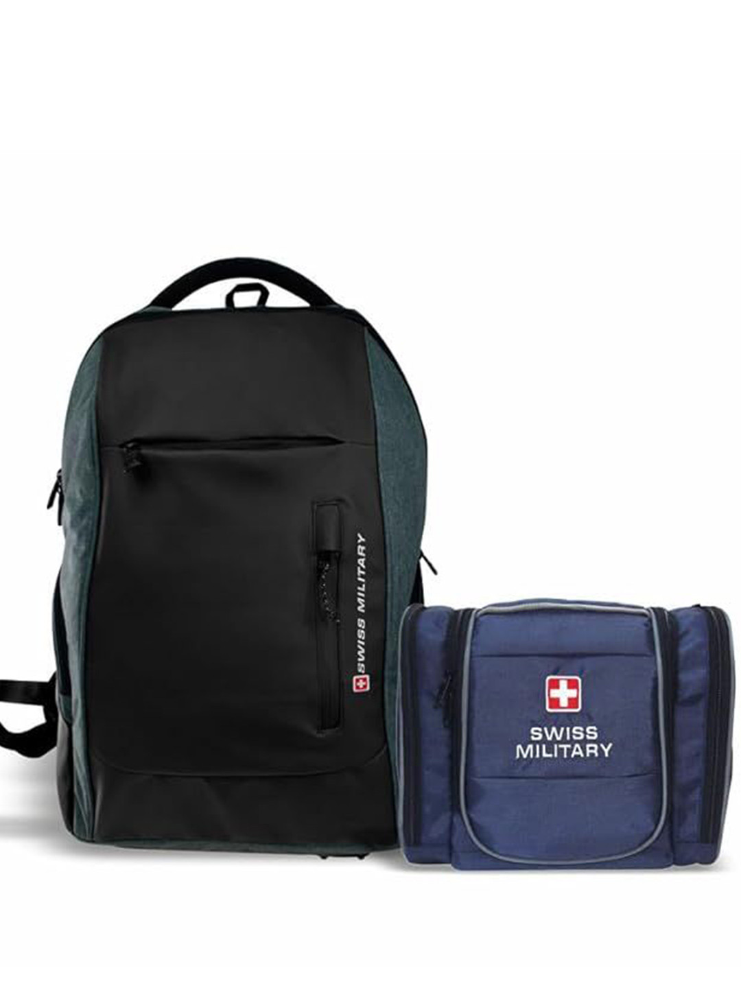 SWISS MILITARY Unisex Laptop Backpack With Toiletry Bag - 28 L
