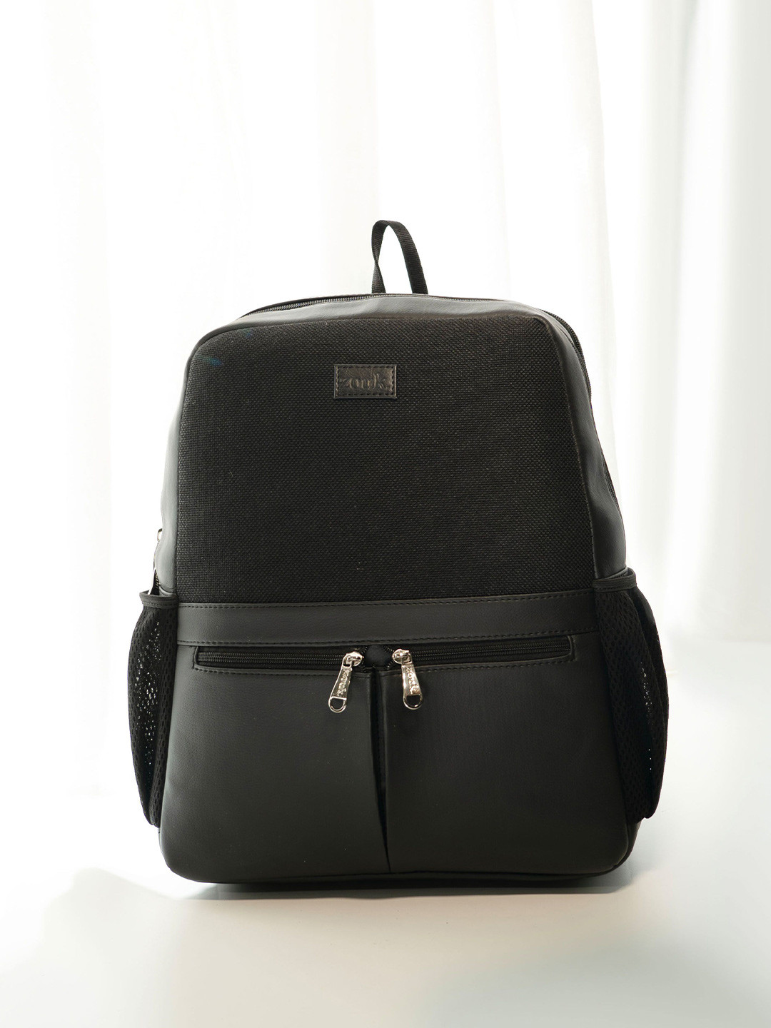 ZOUK Jet Black Men's Office Backpack