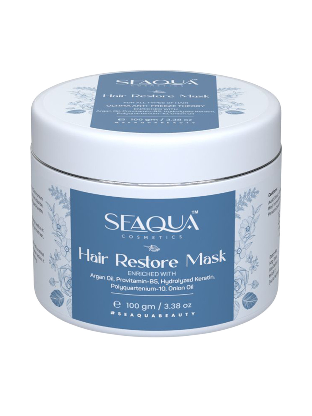 Seaqua cosmetics Hair Restore Mask- 100 g