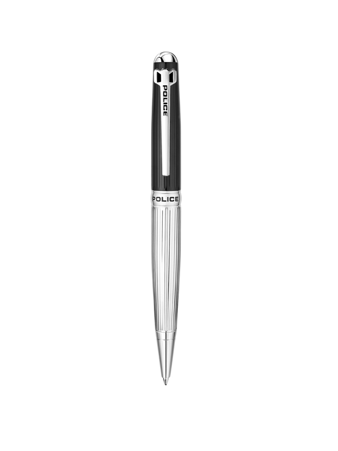 Police Men Silver Cordia Ballpoint Pen
