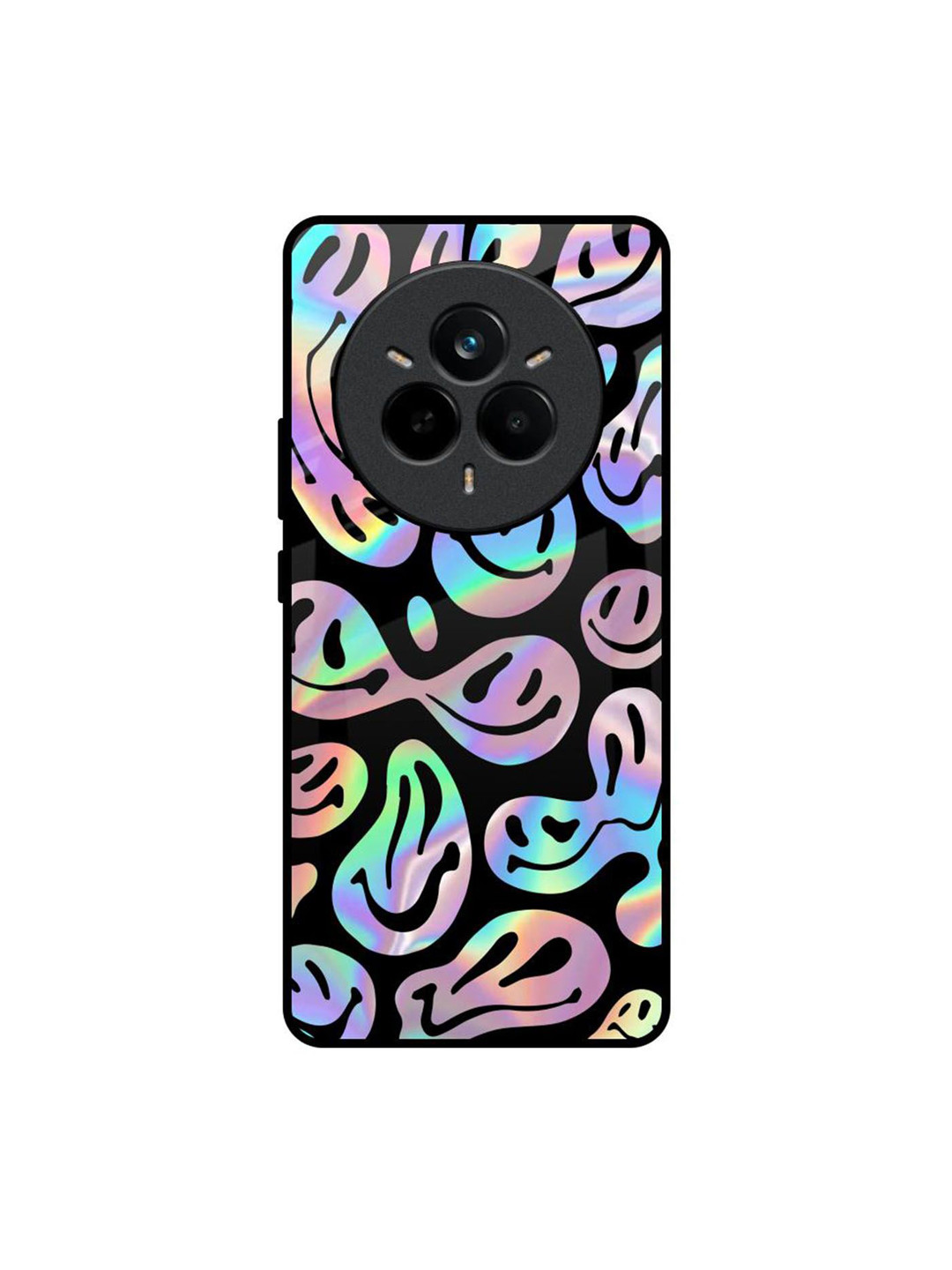 QRIOH Acid Smile Realme 14 Pro 5G Impact Resistant Back Case
