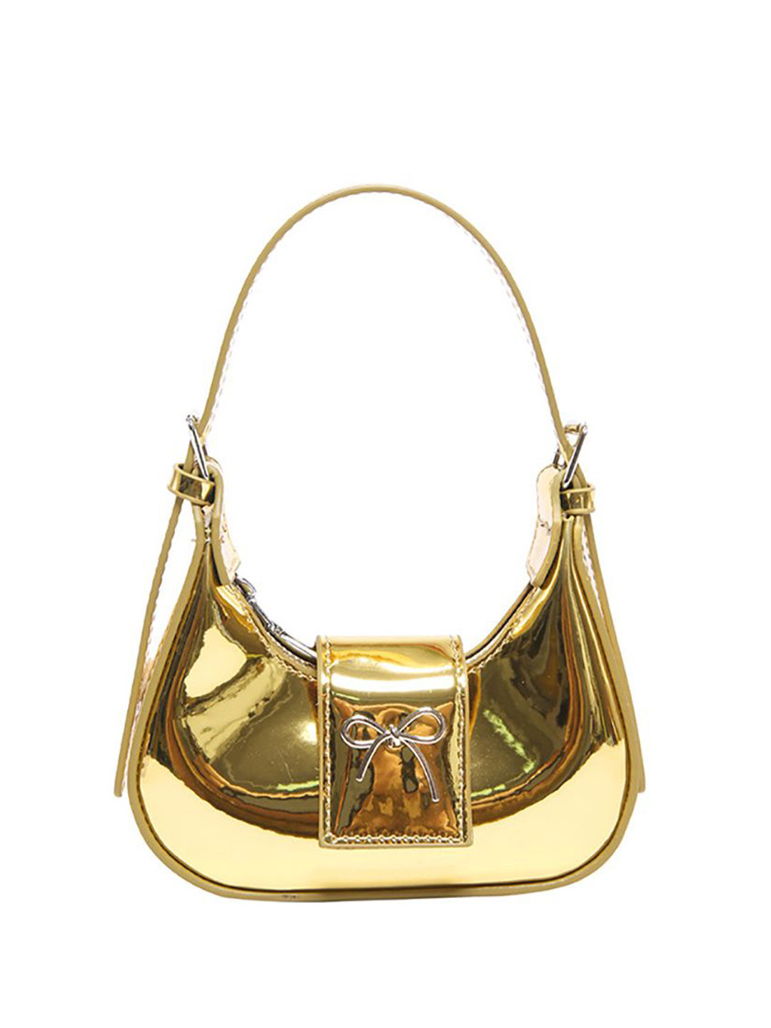 StyleCast x Revolte Solid Water Resistant Small Half Moon Handheld Bag