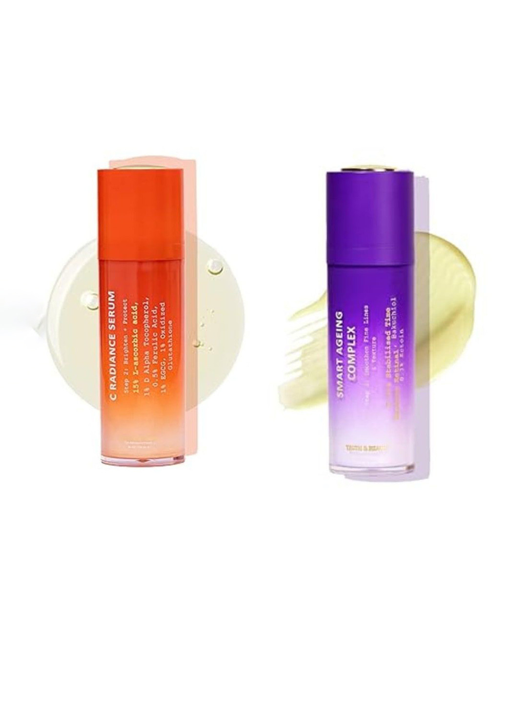 Truth & Beauty Set Of C Radiance Serum 35ml & Smart Ageing Complex 30ml