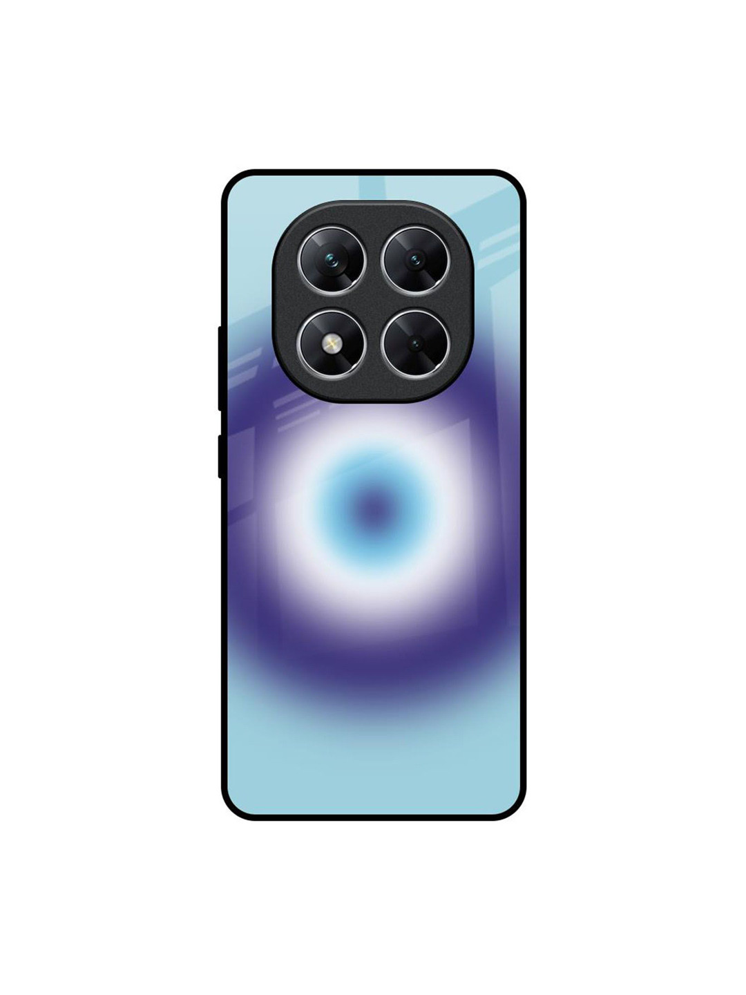 QRIOH Evil Eye Art Poco X7 5G Impact Resistant Back Case