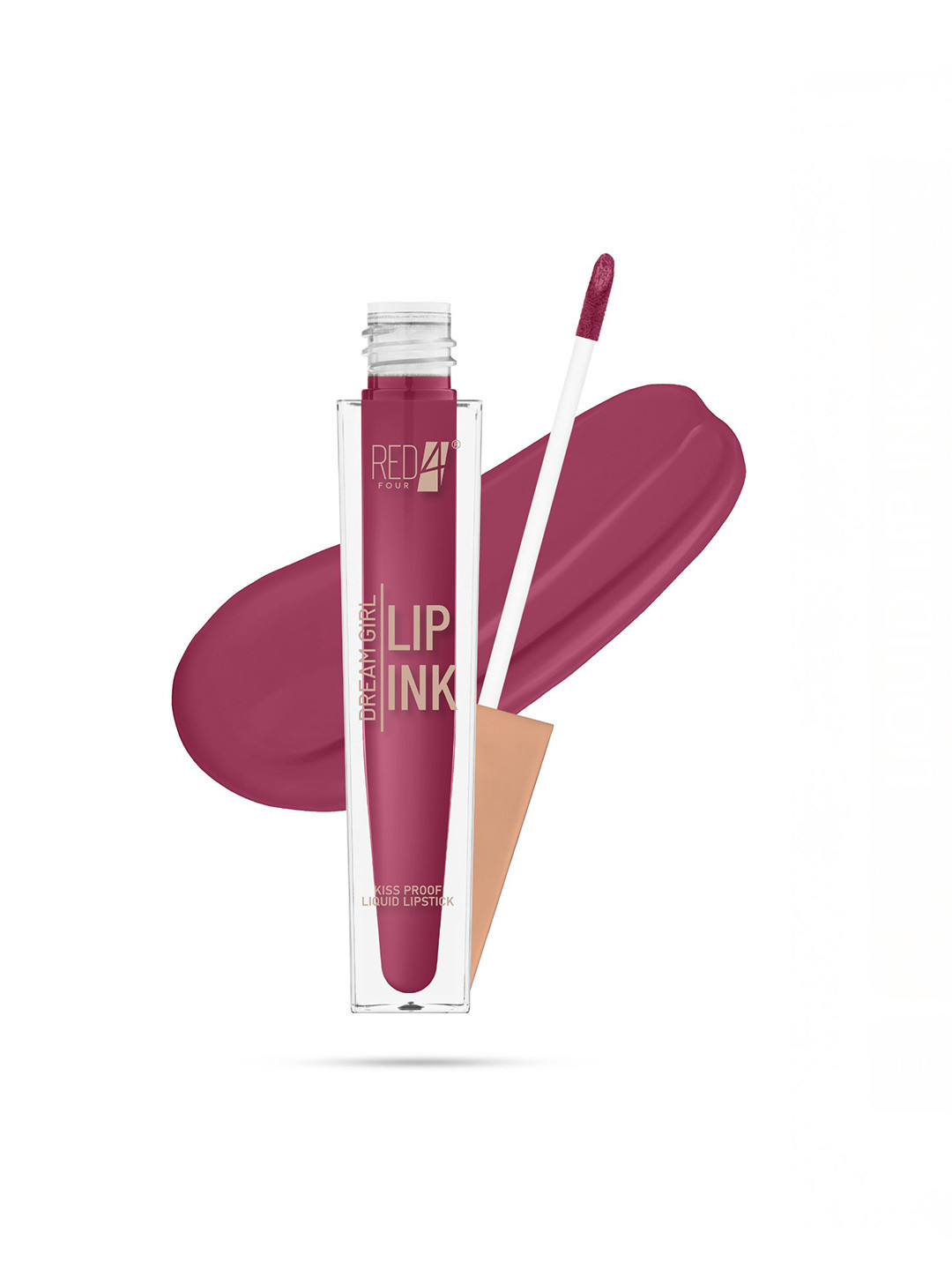 RED 4 Dream Girl Lip Ink Kiss Proof Liquid Lipstick - 6 ml - Shade Number - 121