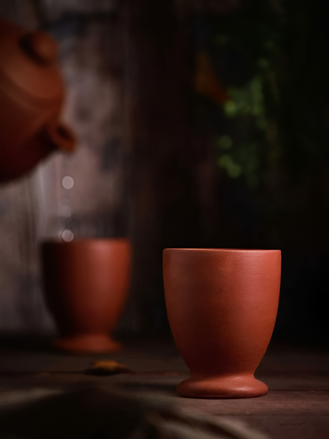 AMALAFIEE CERAMICS 2 Pieces Red Water Glass