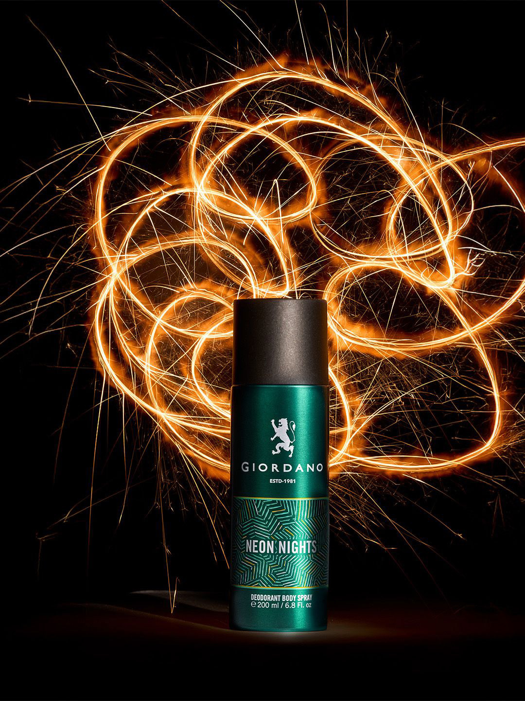 GIORDANO Set Of 3 Neon Nights Long Lasting Deodorant Spray - 200 ml Each