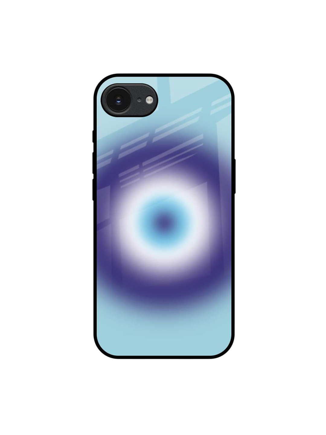 QRIOH Evil Eye Art Apple iPhone 16e Impact Resistant Back Case