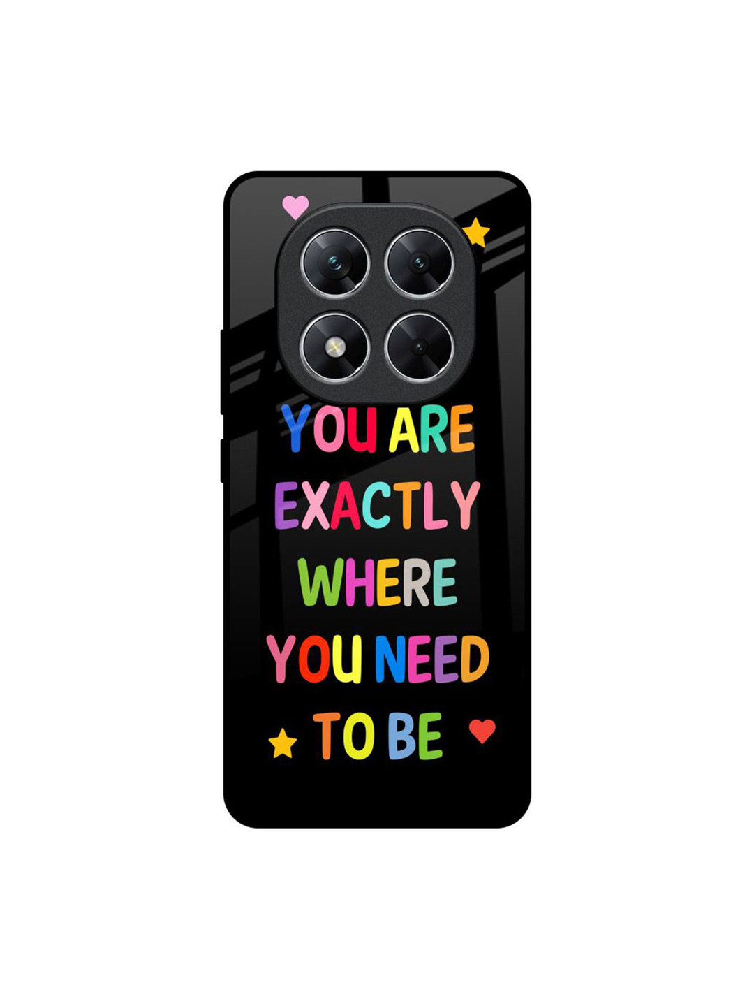 QRIOH Magical Words Poco X7 5G Impact Resistant Back Case