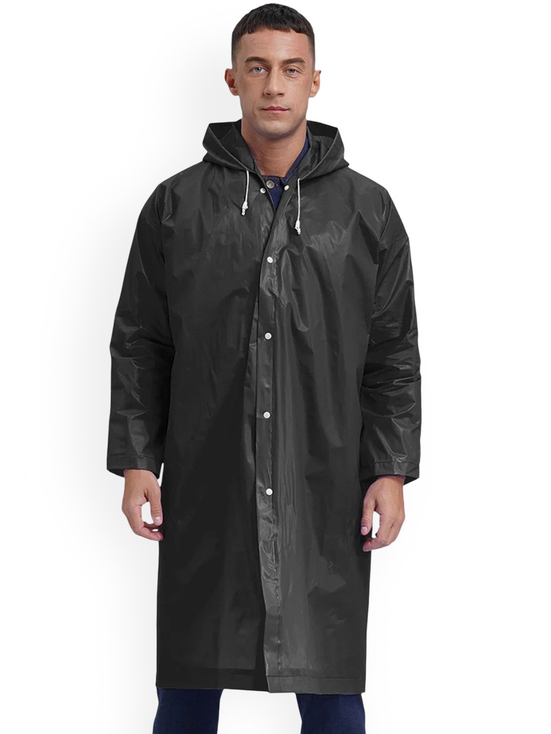 Infispace Men Black Rain Suit