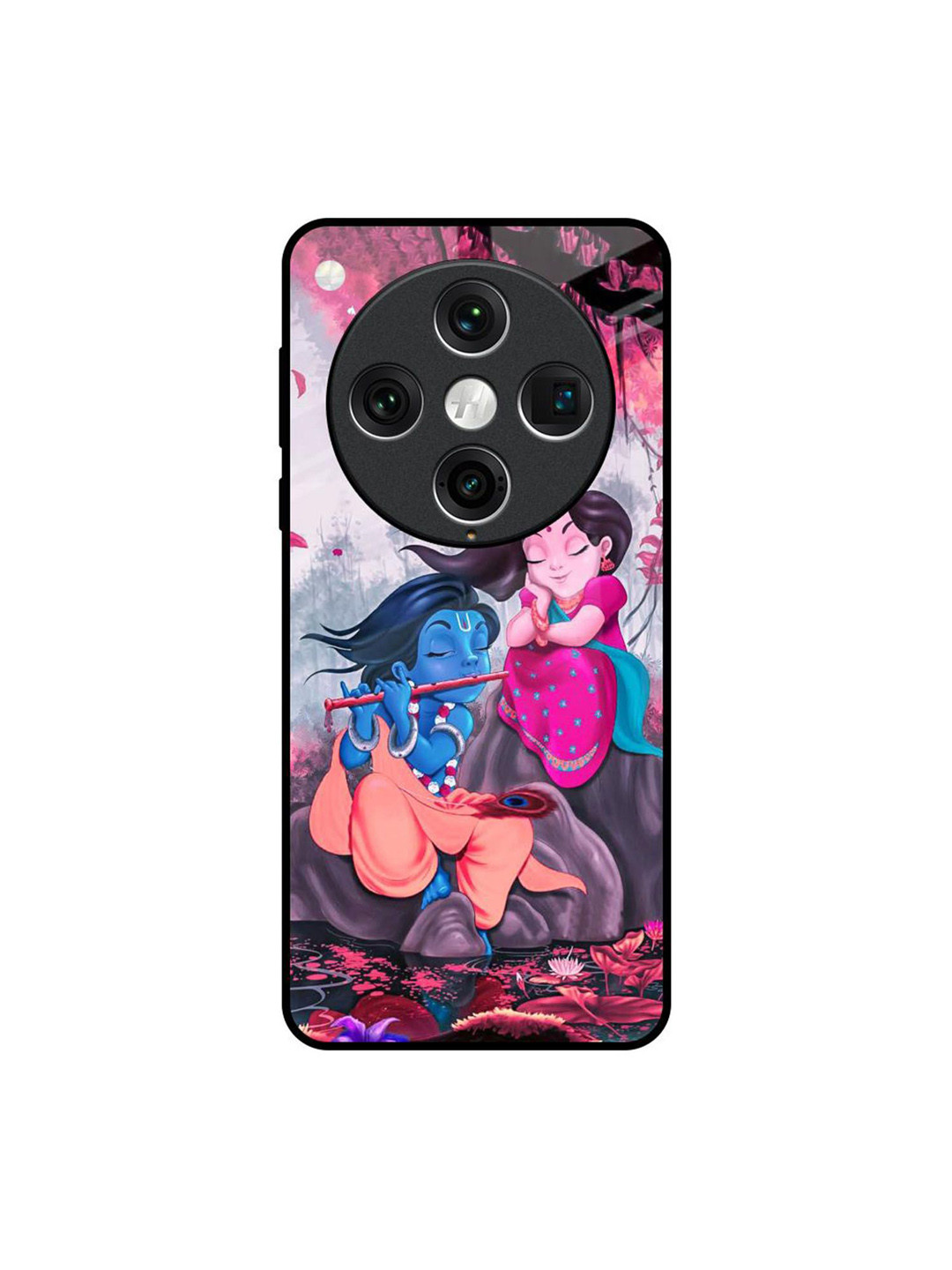 QRIOH Radha Krishna Art Oppo Find X8 Pro Impact Resistant Back Case