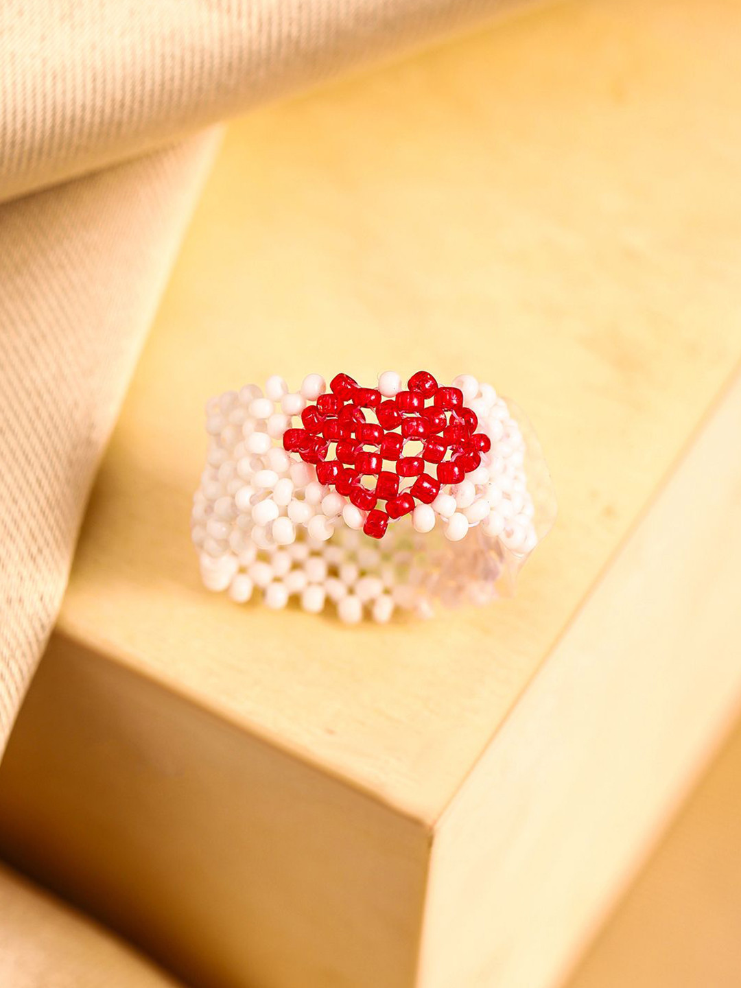 Priyaasi Beaded Finger Ring