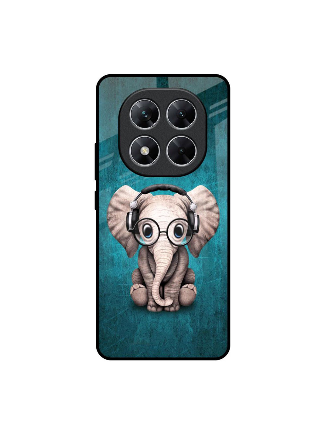 QRIOH Adorable Baby Elephant Poco X7 5G Impact Resistant Back Case