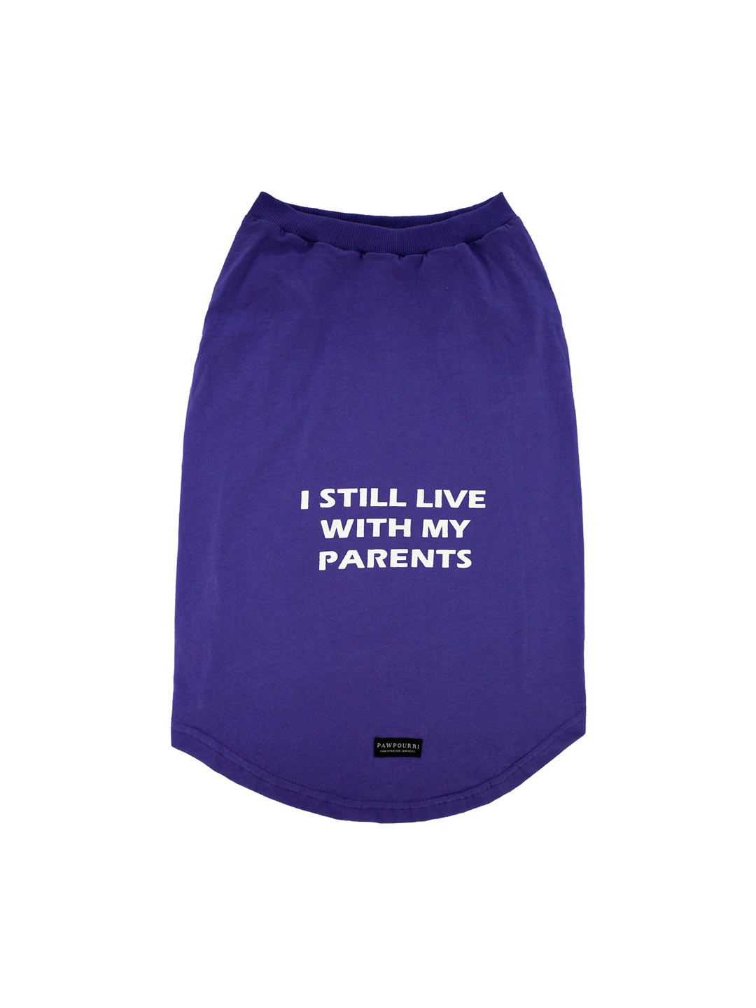 Pawpourri - Fine Living For Your Pets Printed Cotton Dog T-Shirt