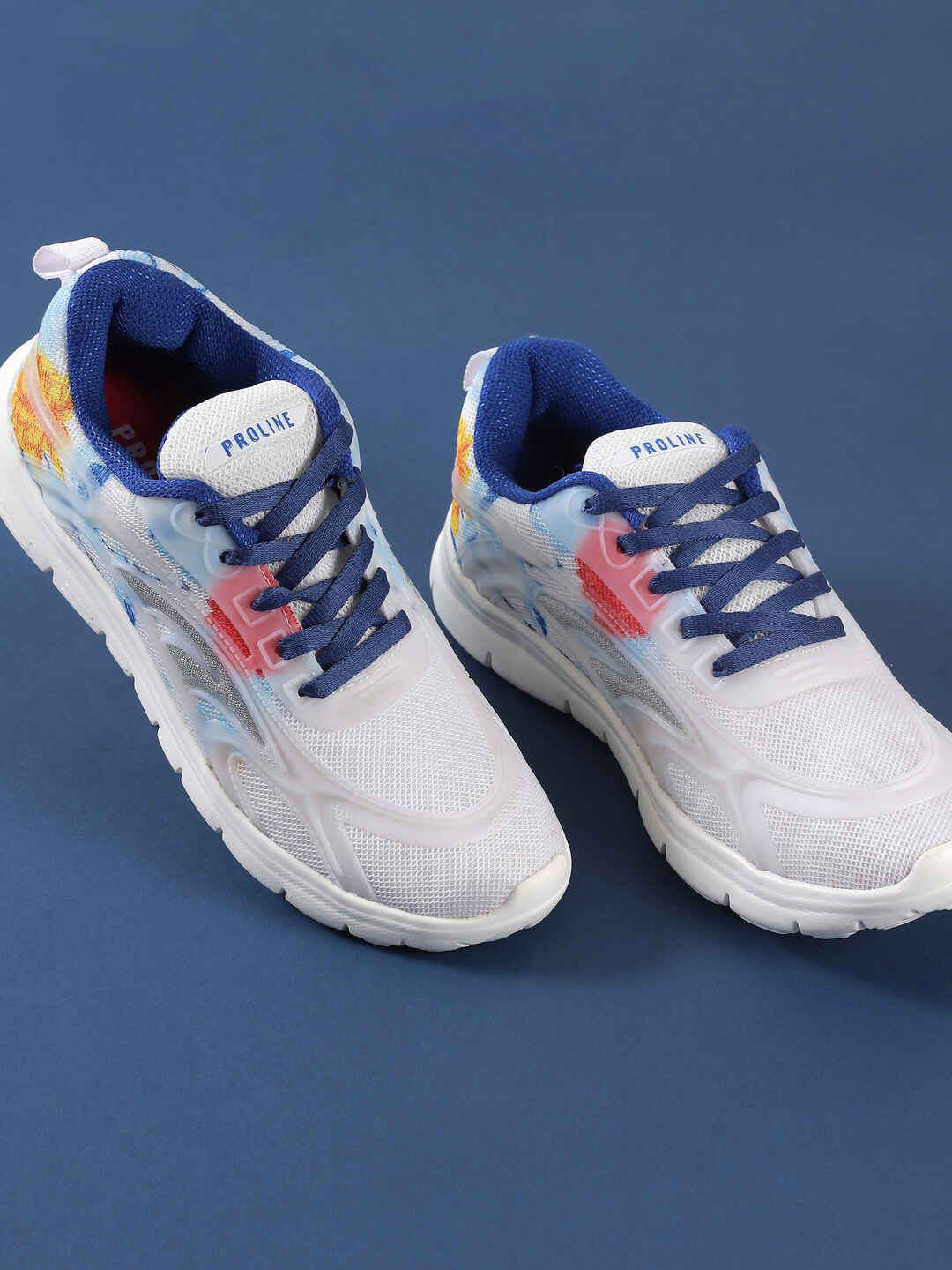 Proline Women Lace-Ups Walking Non-Marking Shoes