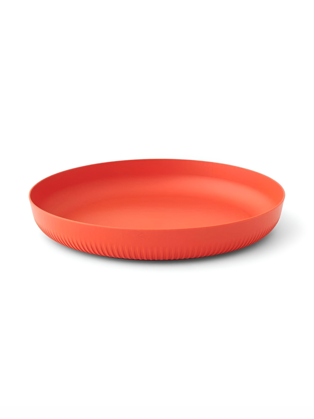 YELONA Red Bamboo Dishwasher and Microwave Safe Plate