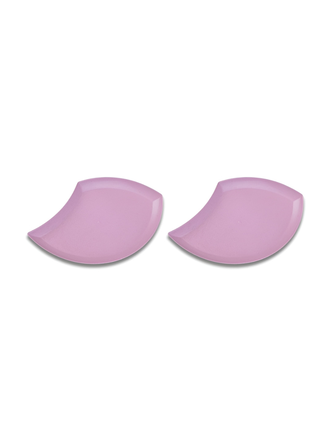 YELONA Nordic Pink 2 Pieces Wheat Straw Dishwasher and Microwave Safe Plates