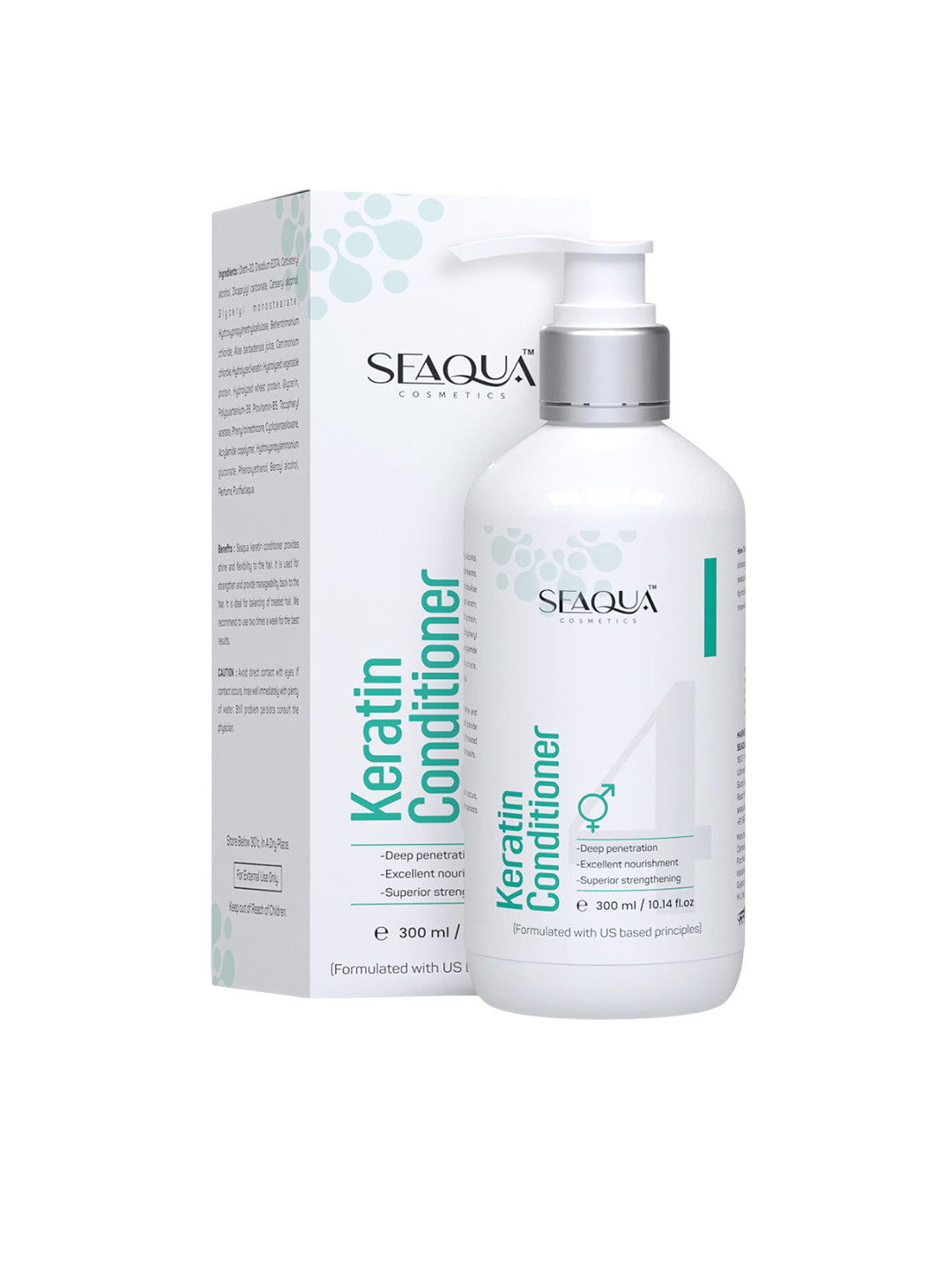 Seaqua cosmetics Keratin Conditioner - 300ml