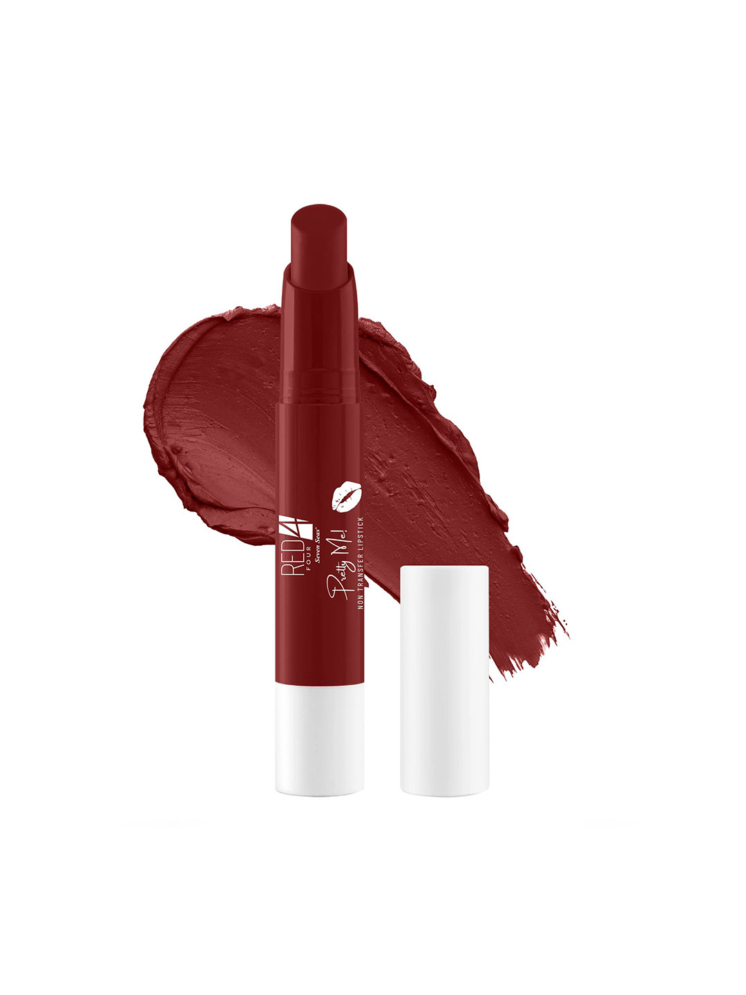 RED 4 Non Transfer Matte Bullet Lipcream- 3.8 - Flamingo Red - 02