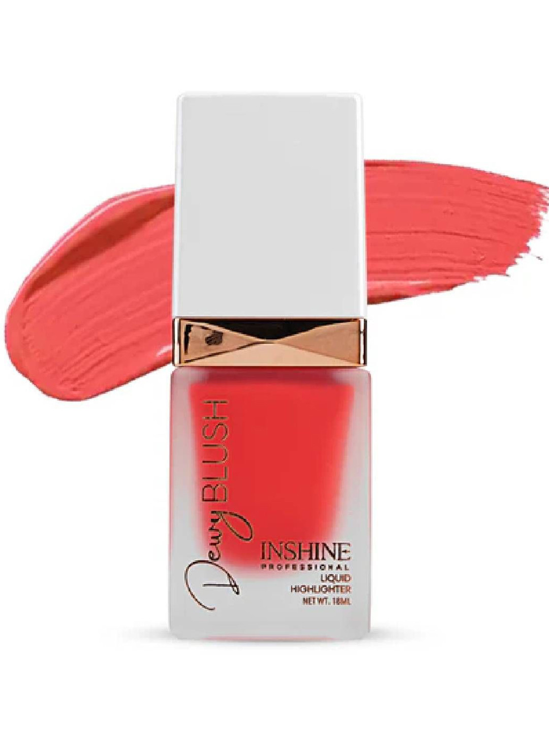 Inshine Dewy Liquid Highlighter Blush - 18 ml - Red Velvet - 804
