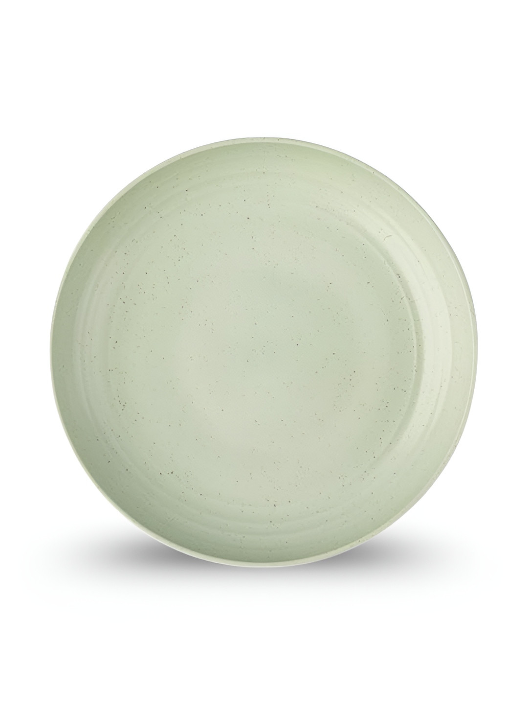 YELONA Green Wheat Straw Dishwasher and Microwave Safe Plate