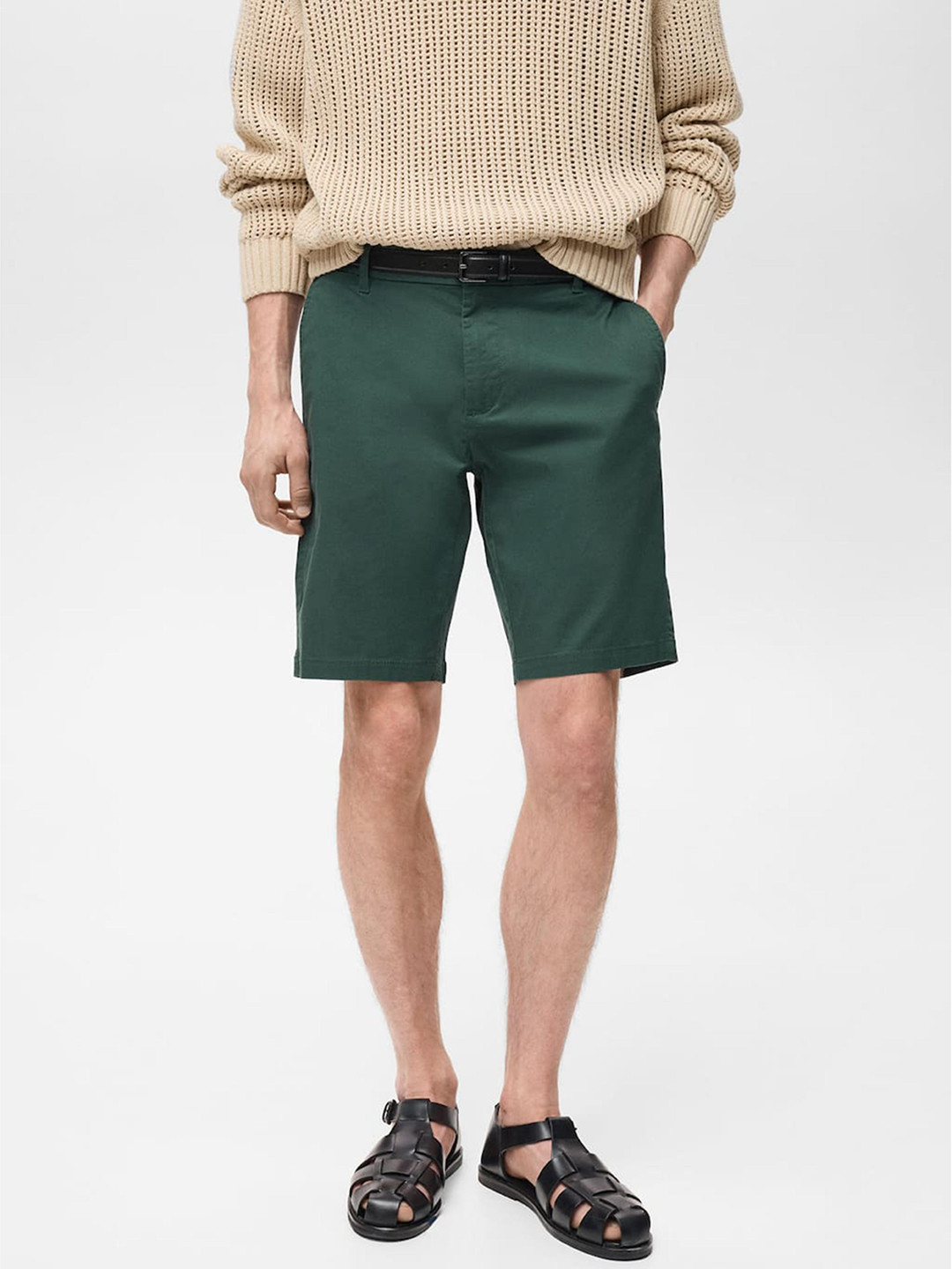 MANGO MAN Slim-Fit Bermuda Shorts