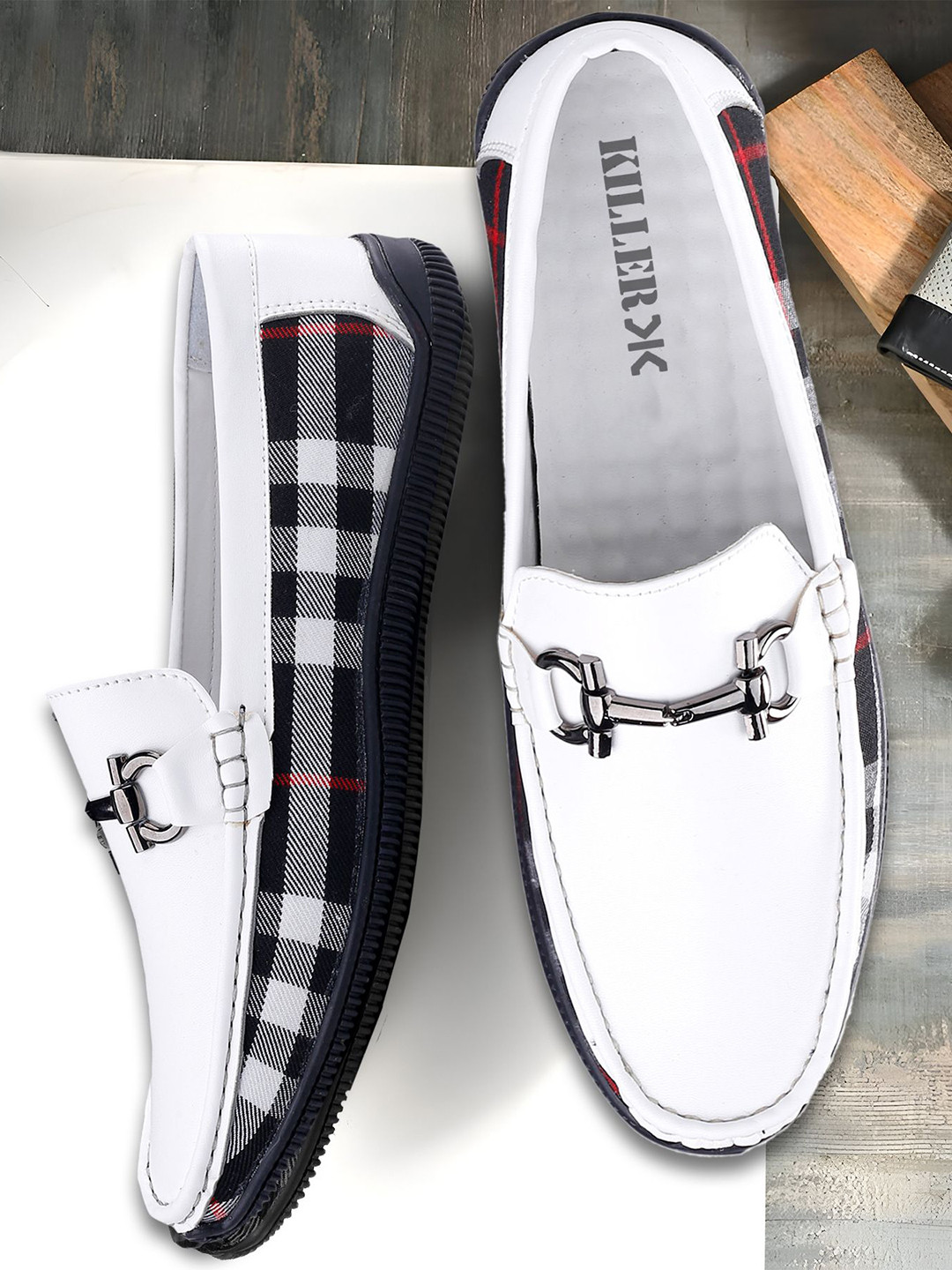Killer Men  Slip-on Buckle Loafers