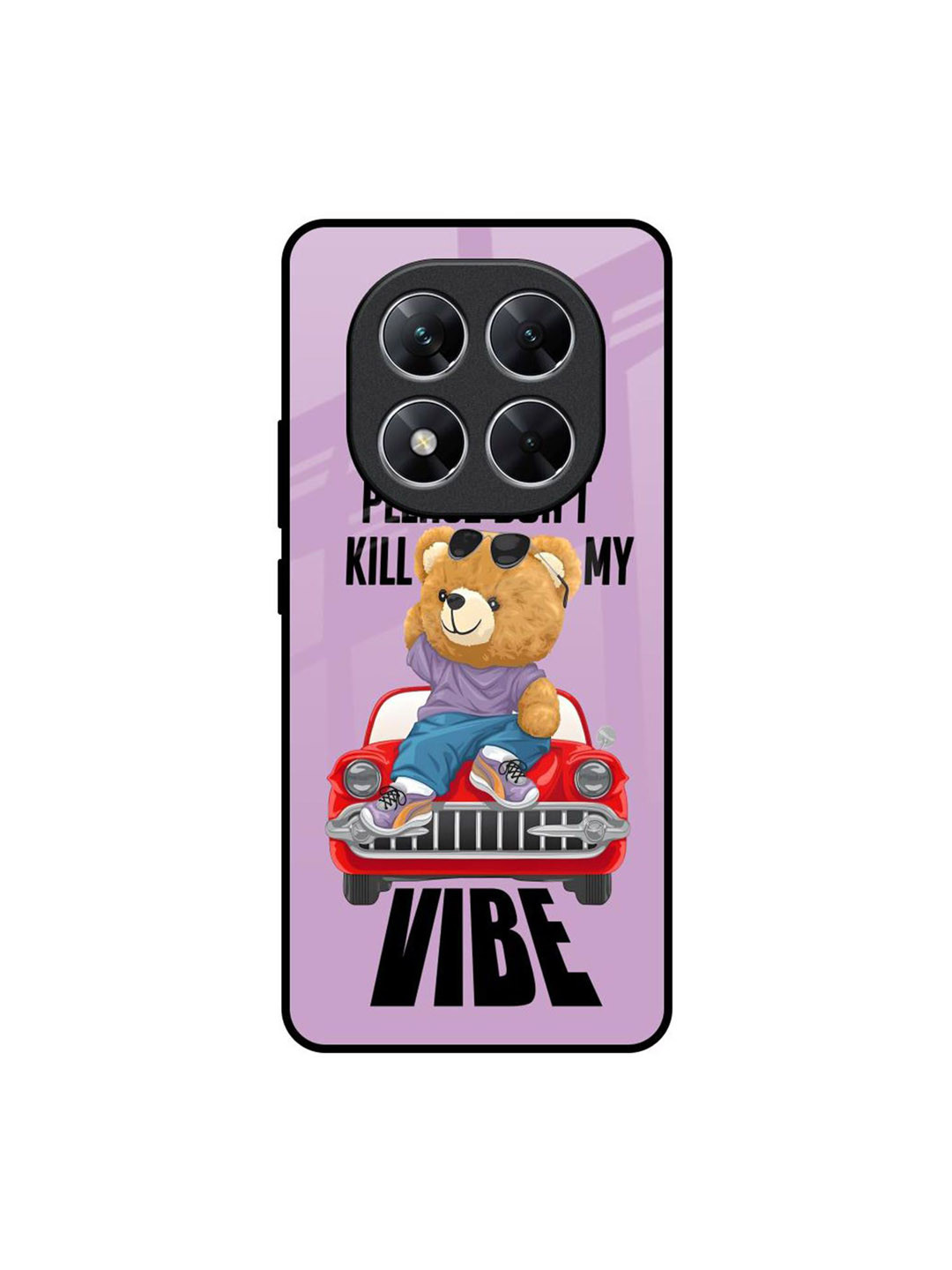 QRIOH Don't Kill My Vibe Poco X7 5G Impact Resistant Back Case