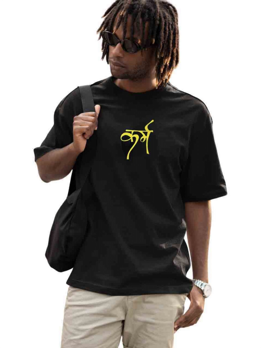 mr lootera Men Typography Printed Round Neck Cotton T-shirt