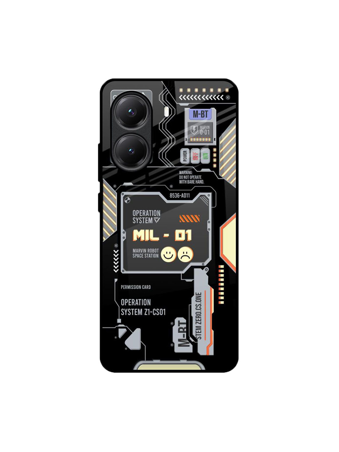 QRIOH Exposed Parts Poco X7 Pro 5G Impact Resistant Back Case