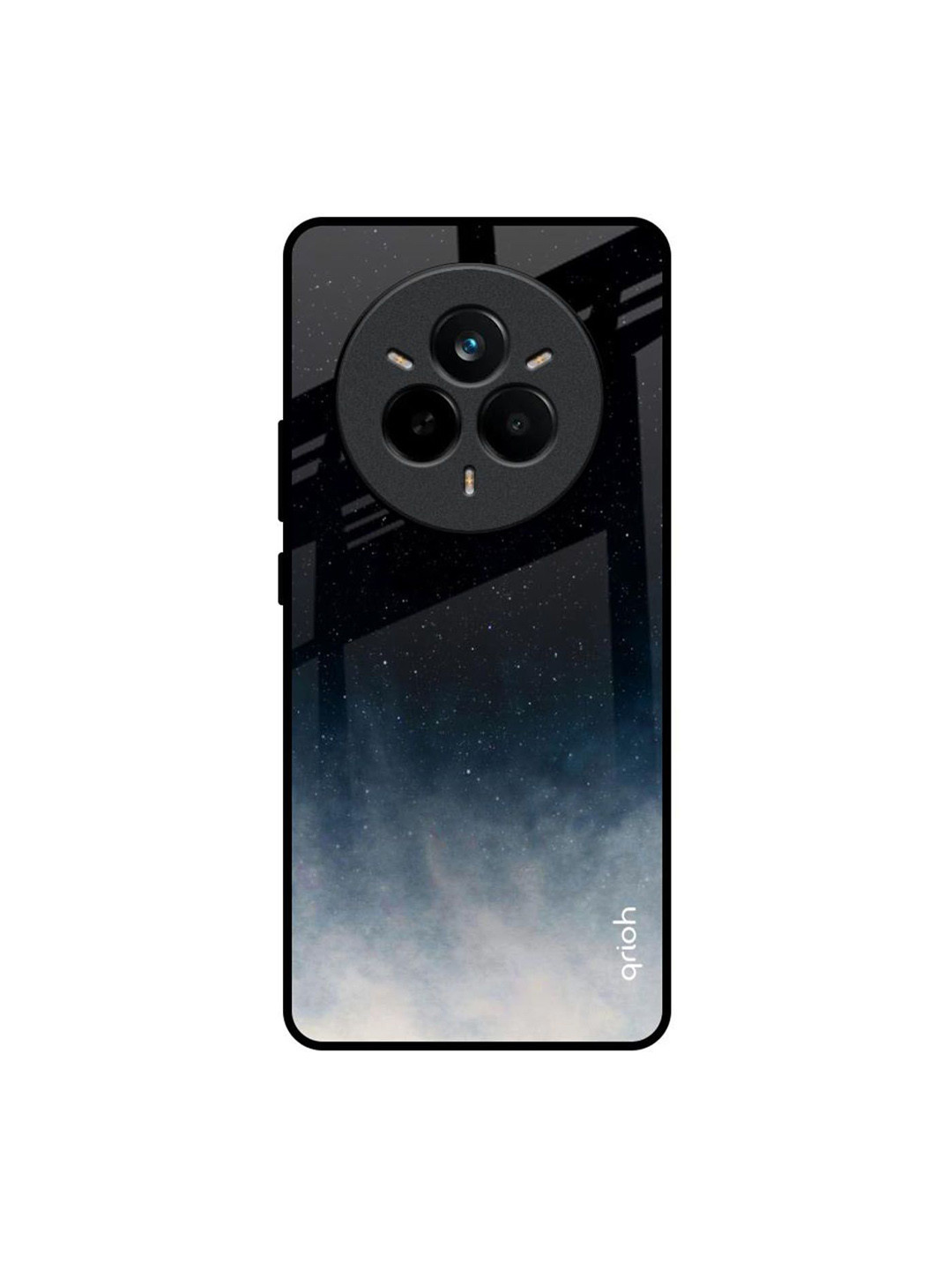QRIOH Black Aura Realme 14 Pro 5G Impact Resistant Back Case