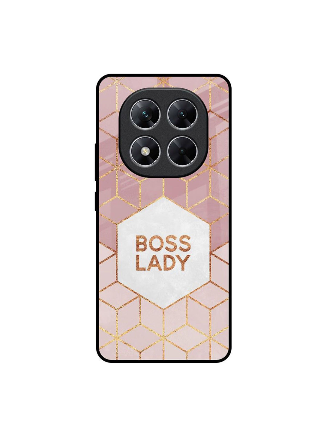 QRIOH Boss Lady Geometric Poco X7 5G Impact Resistant Back Case