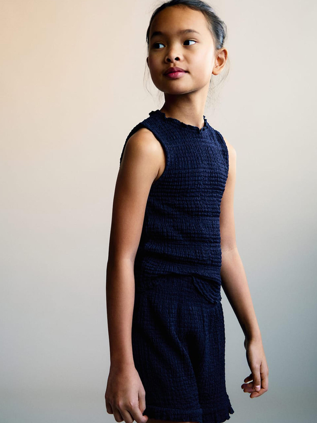 Mango Kids Girls Smocked Top