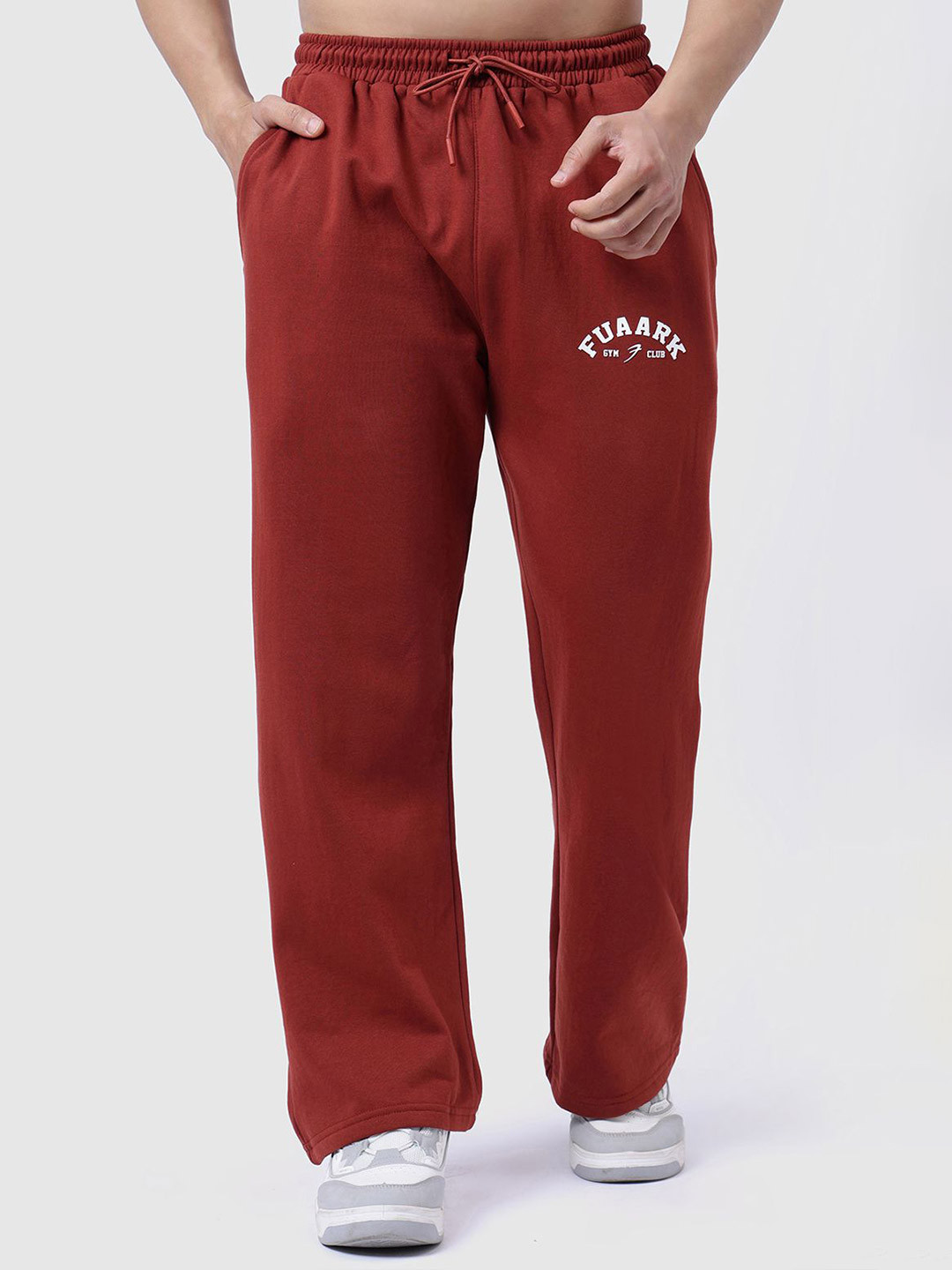 FUAARK Laidback Men Relaxed Fit Premium Gym Workout & Casual Track Pant