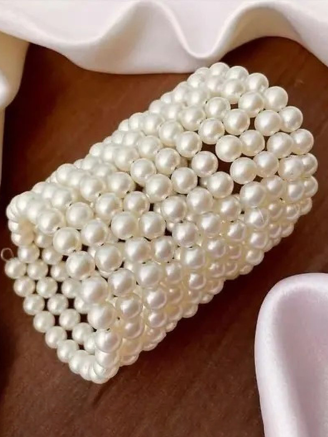 SZN Pearls Wraparound Bangle