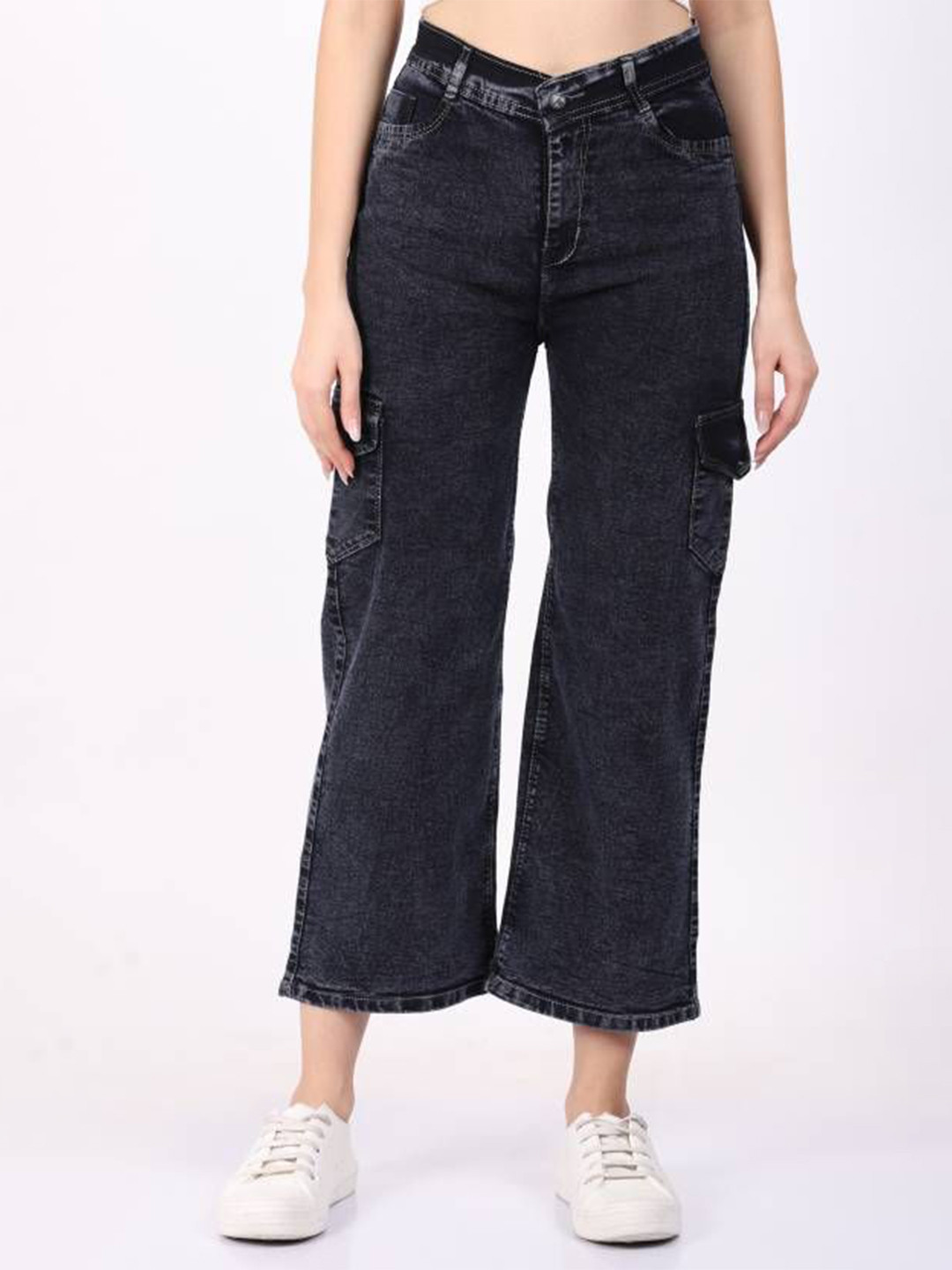 The Beige Town Women Original Straight Fit High-Rise Jeans