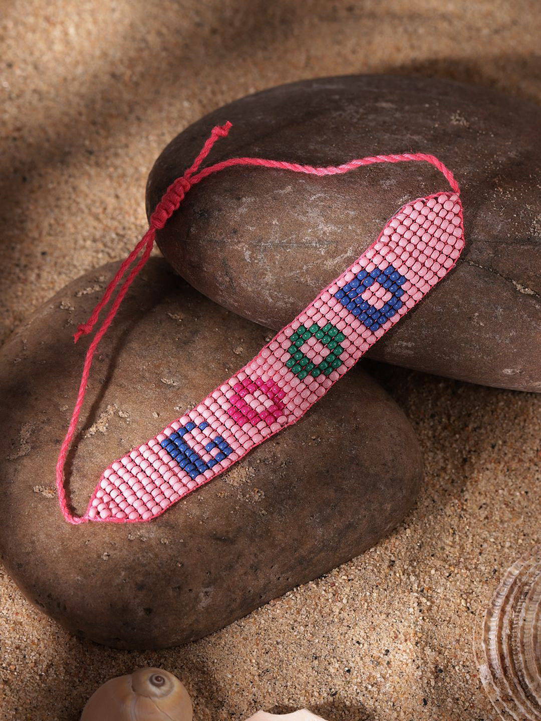 Priyaasi Women Good Beaded Wraparound Bracelet