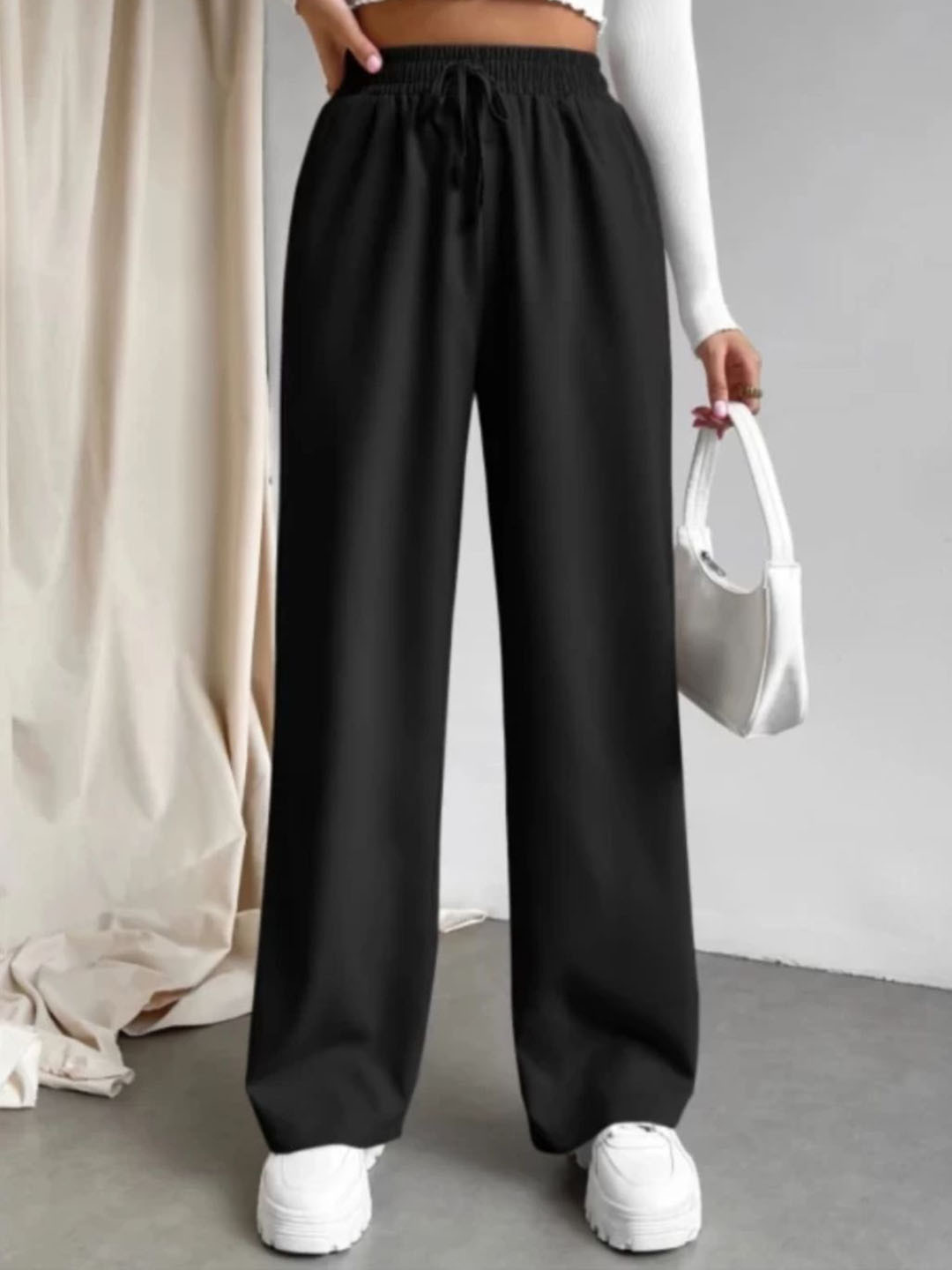 Povaxpo Women Relaxed-Fit Track Pants