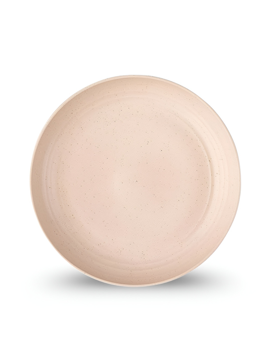 YELONA Sand Beige Wheat Straw Dishwasher and Microwave Safe Plate