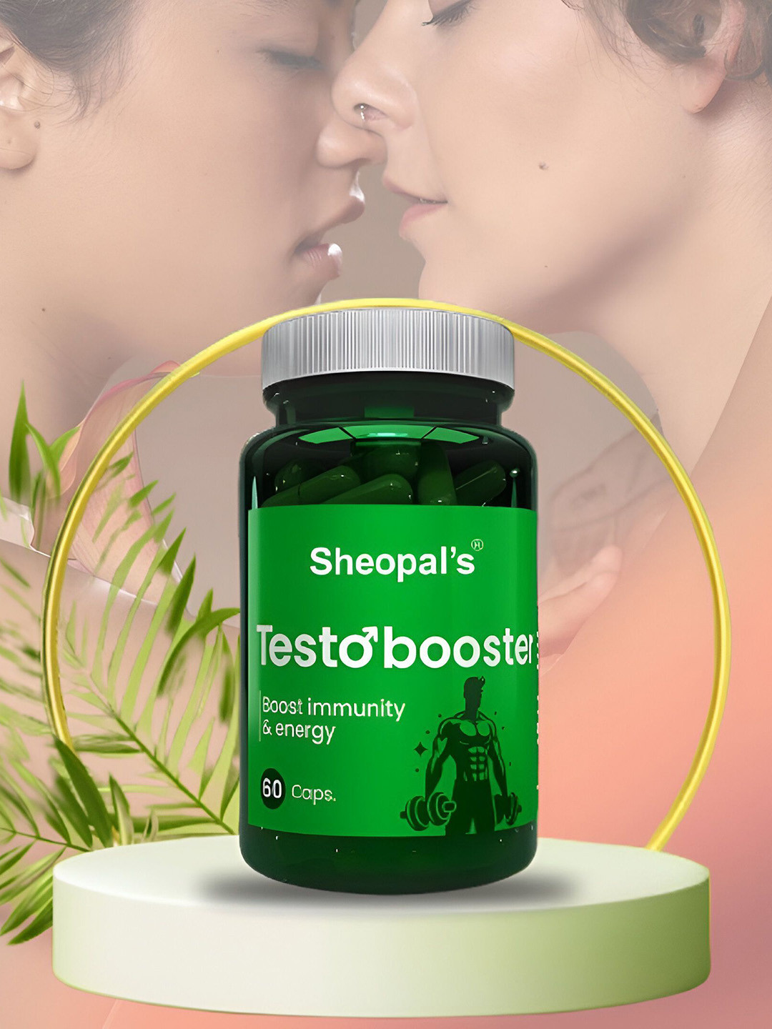 Sheopal's Testo Booster Stamina Capsules For Daily Strength - 60 Capsules