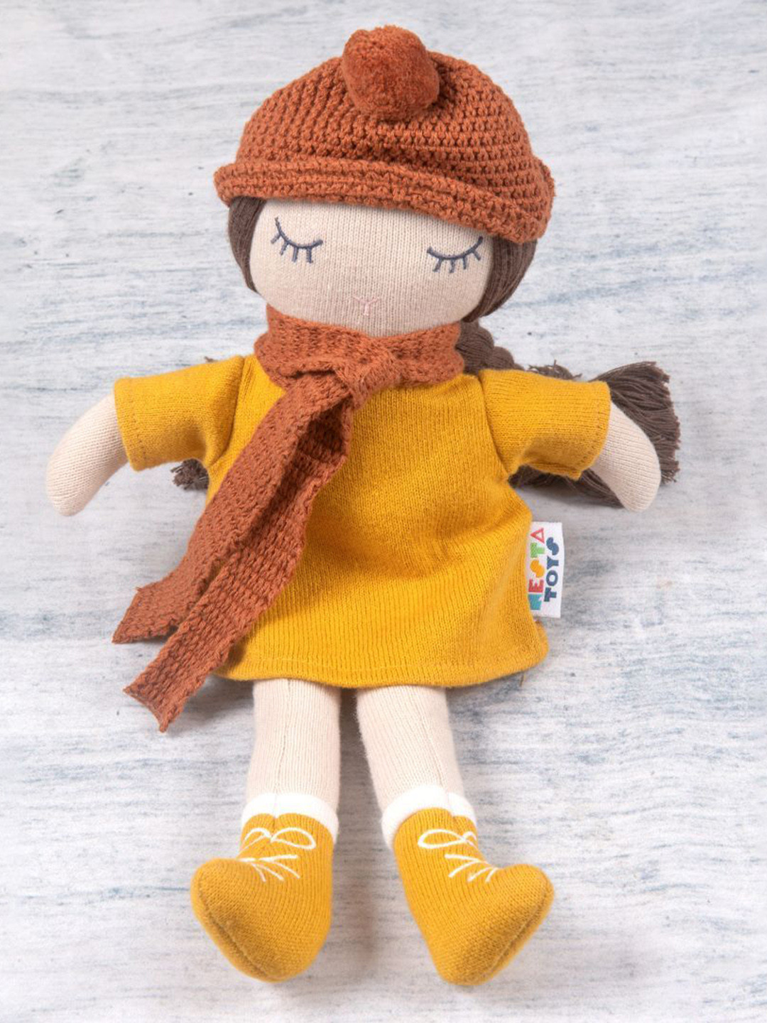 Nesta Toys Kids Knitted Cotton Doll Plush toy