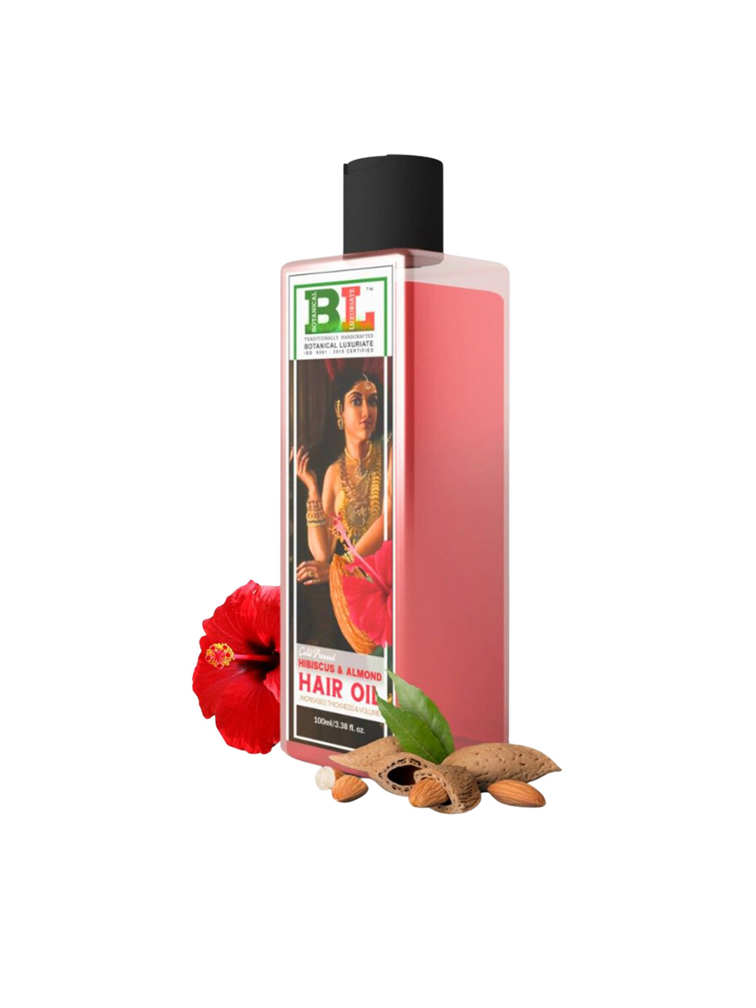 Botanical Luxuriate Cold Pressed Hibiscus & Almond Hair Thickness Oil - 100 ml