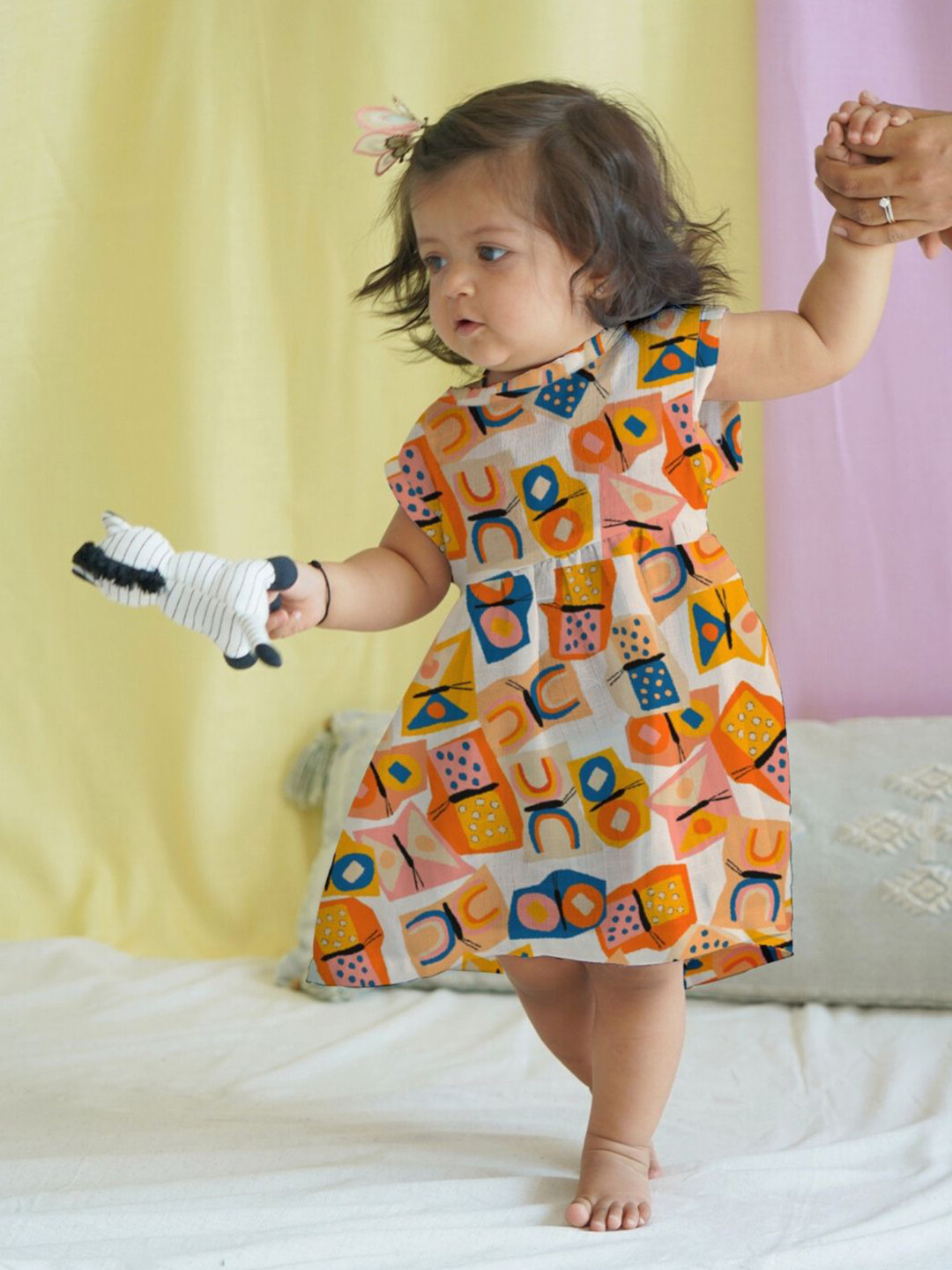 The Boo Boo Club Girls Printed A-Line Dress