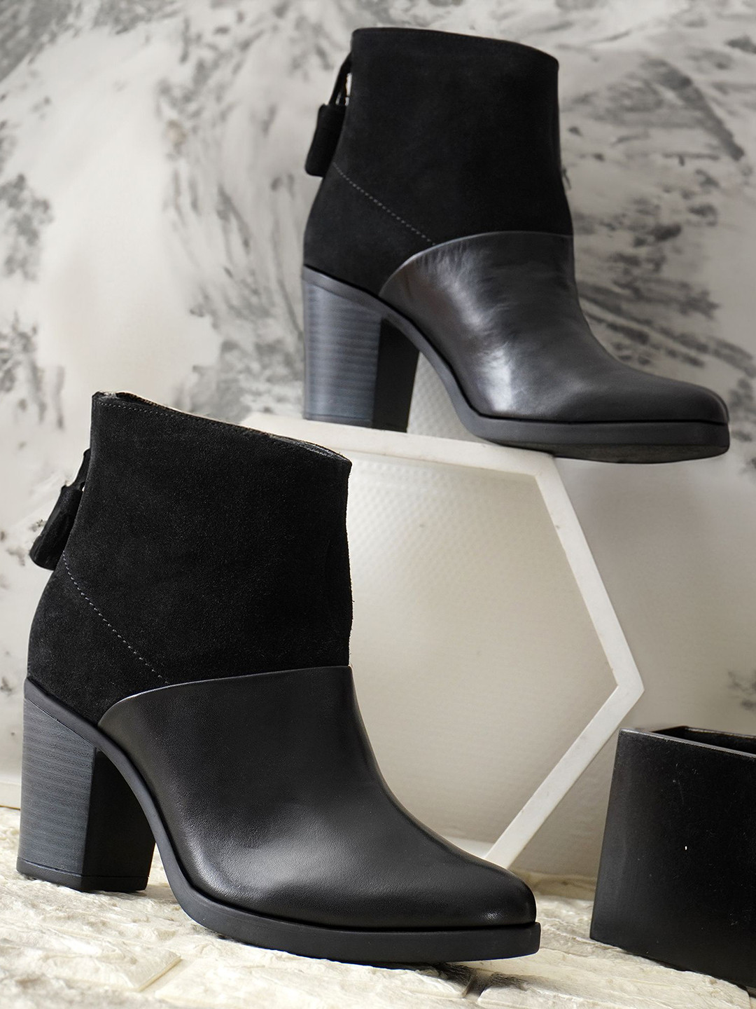 NICO NERINI Women Block-Heel Regular Boots