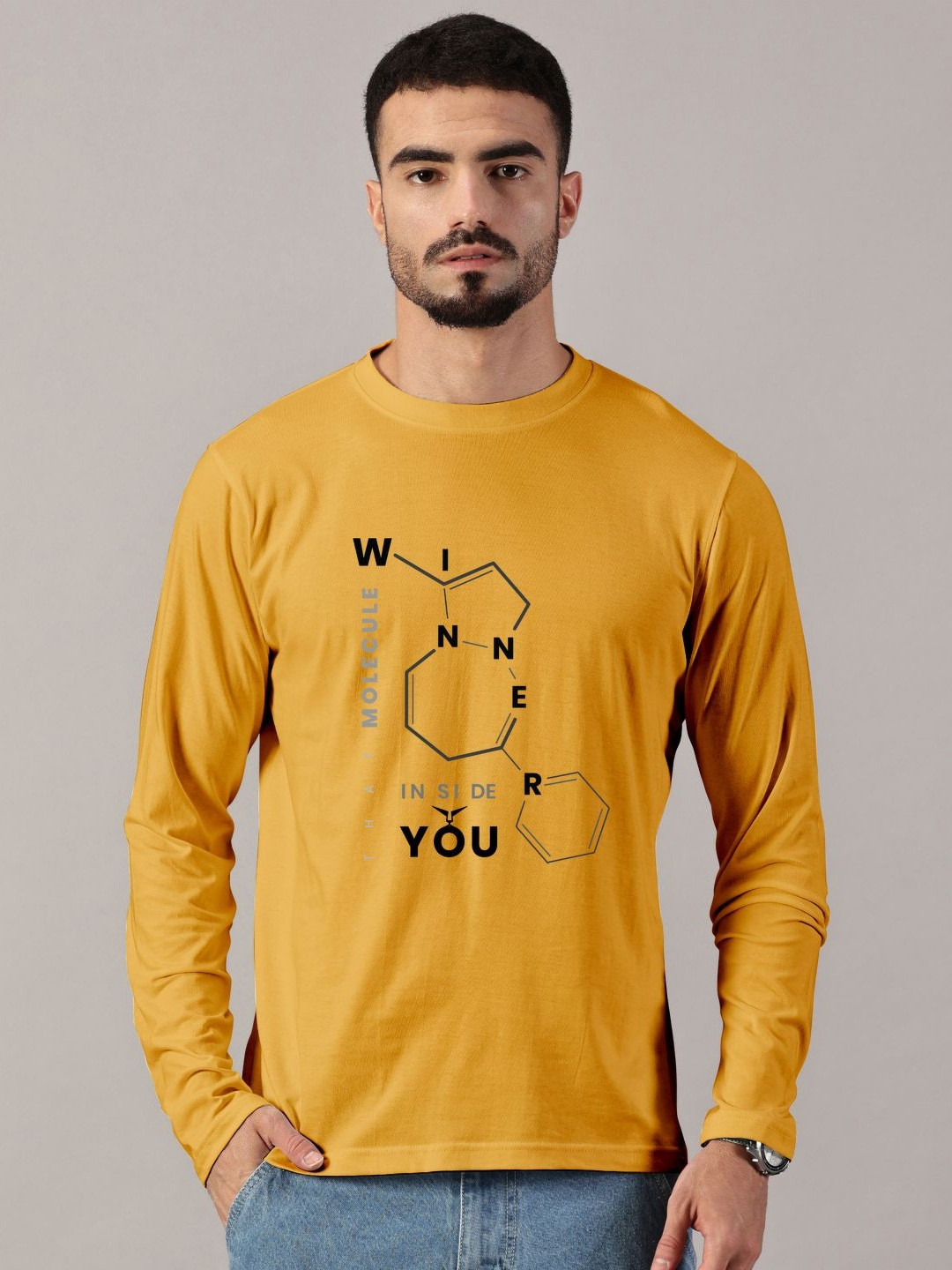 LEON Men Printed T-shirt