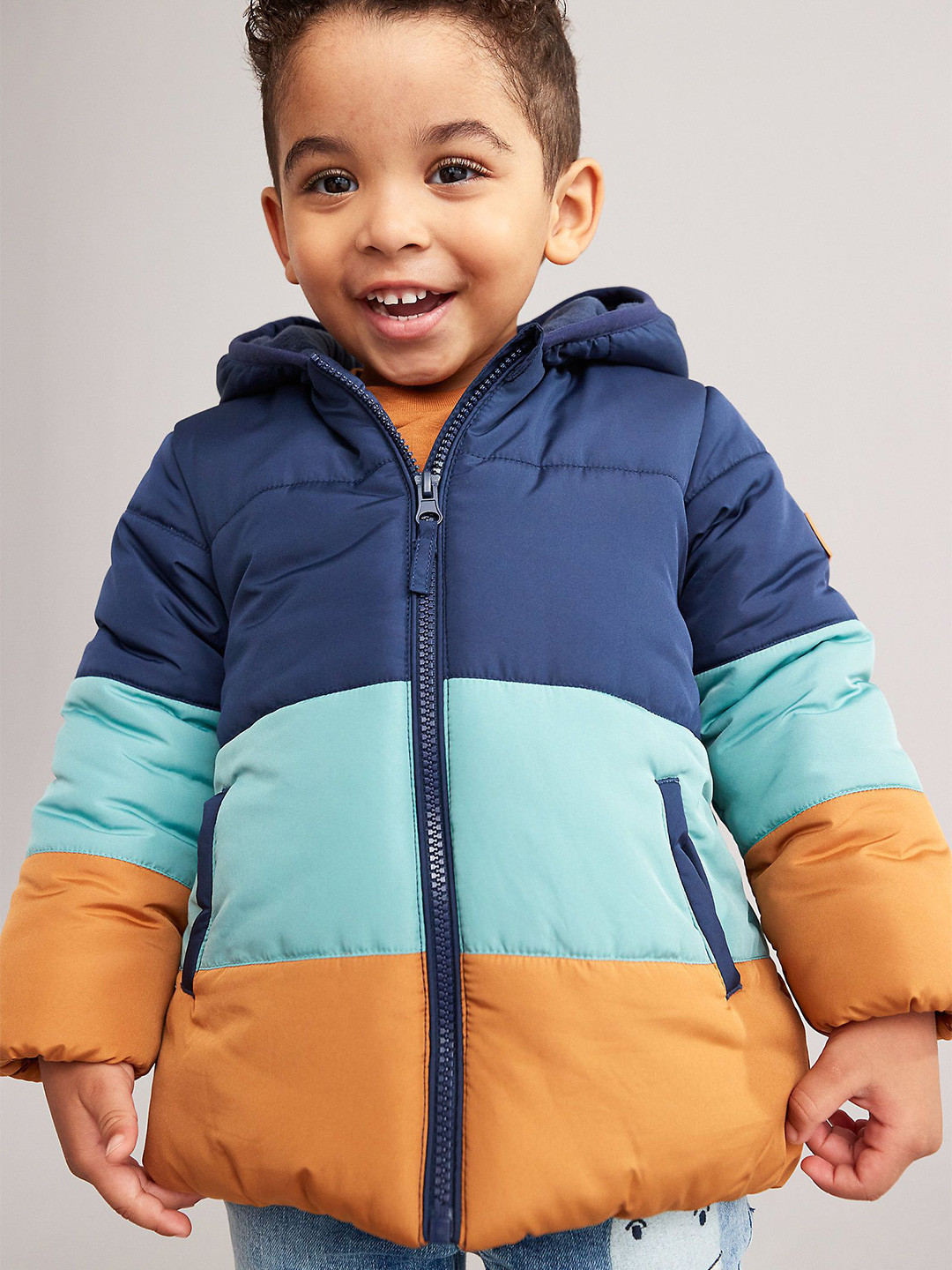 mothercare Boys Colourblocked Core Jacket