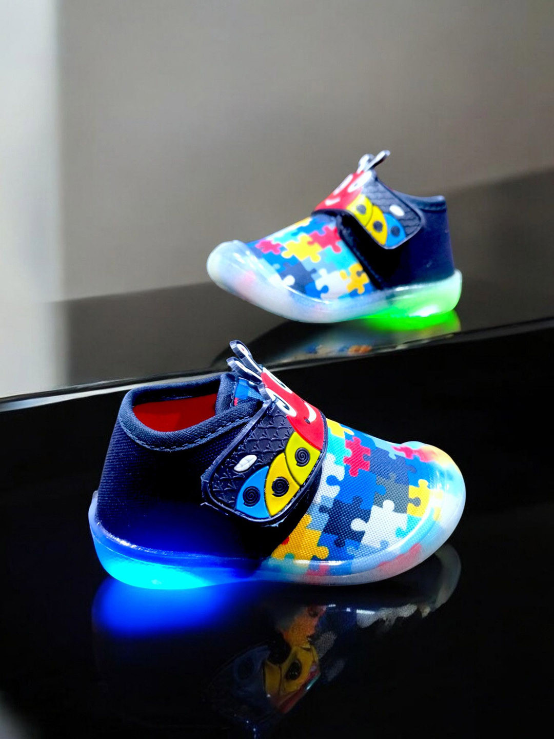 Binos Kids PU Buckle Sneakers