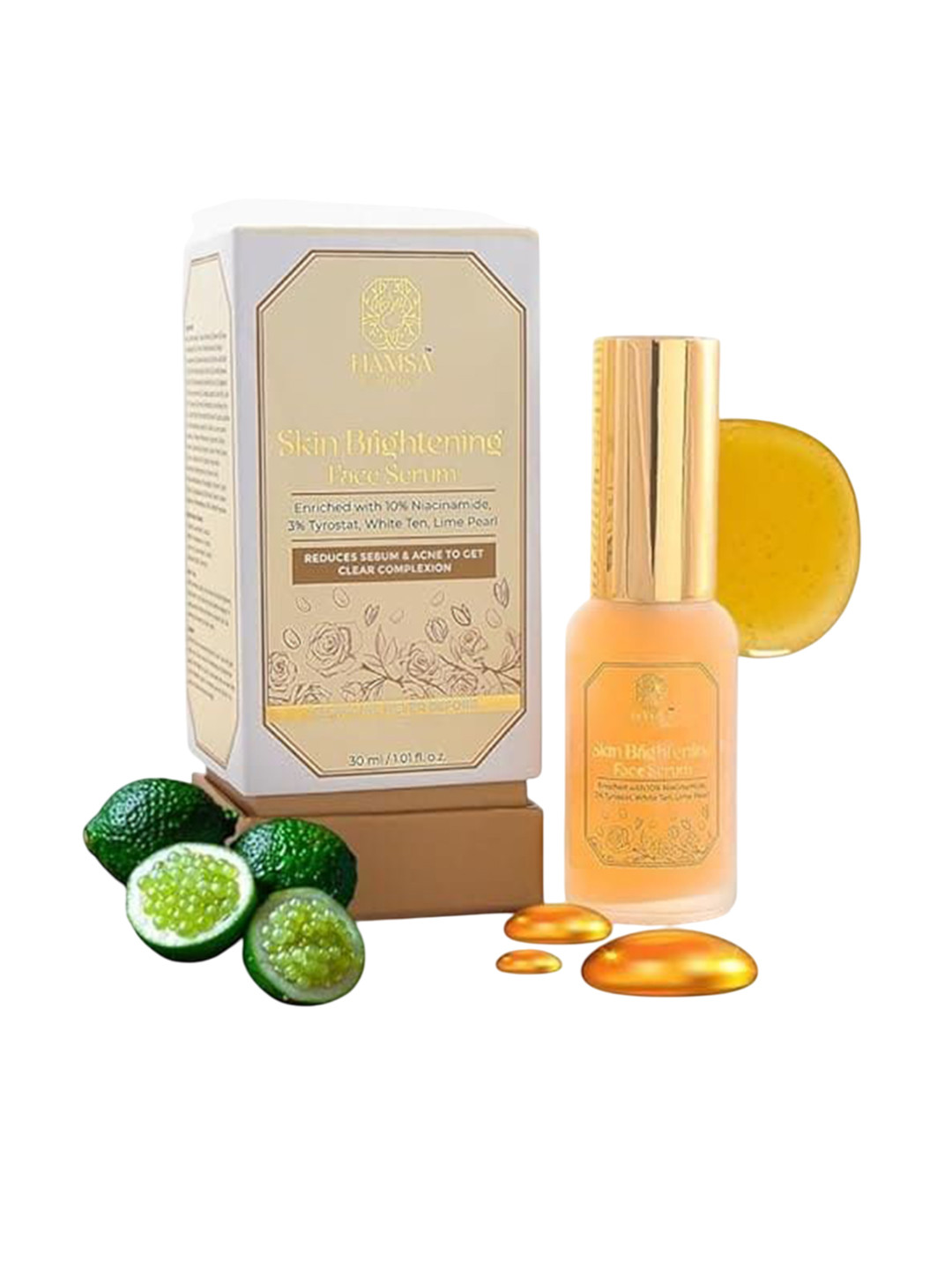 HAMSA RADIANCE Skin Brightening Deep Moisturizing Face Serum - 30 ml
