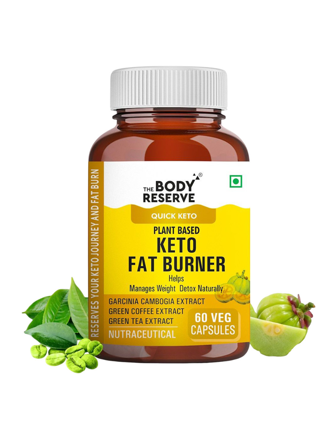 The Body Reserve Keto Fat Burner - 60 Capsules